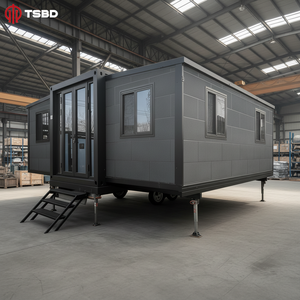 Maison Conteneur Extensible Préfabriquée Sur Mesure 20Ft 30Ft 40Ft avec Salle de Bain, Maison Pliante à Vendre pour la Construction Immobilière - Product Image 1