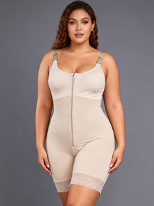 Langqin – Corset gainant intégral pour <span class=keywords><strong>femme</strong></span>, haute compression, respirant, maintien ferme, grandes tailles, bretelles réglables pour le <span class=keywords><strong>sport</strong></span> - Product Image 4