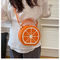 Creatieve Crossbody Tas Met Eigenzinnige Fruitserie Rits Sluiting Handig Voor College Dagelijks Gebruik