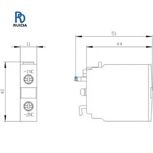 Bloque de Contacto de Calidad Garantizada, Contactor SIRIUS 3RH 3RH1921-1CA01, Interruptor Auxiliar para Programación PLC, PLC/PAC/Dedicado - Product Image 3