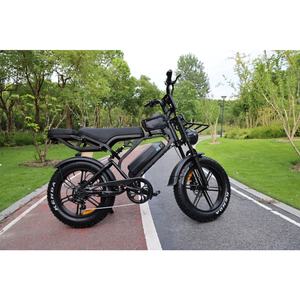 Vélo électrique Ecoride V8 750 W, pneus larges 15 Ah, livraison gratuite, double selle, tout-terrain - Product Image 4