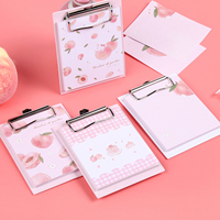 Joytop Bloc-notes carré 3x3 pouces, mini-clipboard, feuilles mobiles, couleurs assorties, 50 feuilles, pour le bureau, la maison, cadeaux, vente en gros