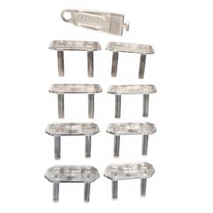 Protector de Enchufes de Plástico Blanco Prodigy con 8 Bloqueos + 1 Llave, de Instalación Rápida para Bebés y Niños, Aplicable a Brasil y Uruguay - Product Image 1