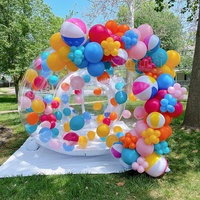 Camping en plein air Bulle Tente PVC Transparent Igloo Dôme Tente pour Événements Mariages Fêtes-Publicité Extérieure Gonflables