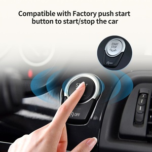 CAN BUS Compatible Passive Keyless Entry <b>Remote</b> Start Stop <b>Plug</b> and Play Fit for BMW E71,E72,X6 After 2007 - Product Image 4