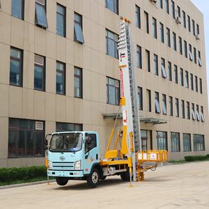 JIUHE 32m Camion de transport de levage de matériaux de construction à télécommande, camion de levage de meubles de construction avec seau - Product Image 5
