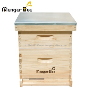 Nuevo Kit Completo de Colmena Langstroth Greenvive de 10 Cuadros con Material de Abeto Chino y 1.5 Años de Garantía para Apicultores - Product Image 3