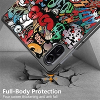 Pour Honor Pad X9 X8 Pro X8Pro étui peint antichoc dur PC couverture arrière pour Huawei Honor Pad X9 X8 Pro étui pour tablette