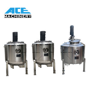 Tanque mezclador homogeneizador de cosméticos de acero inoxidable Ace con bomba de diafragma antiexplosión para alcohol - Product Image 2