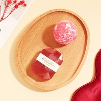 Spezielle heiße Werbe wein Red Series Big Cup Stroh Augen maske Badeset für Neujahr Weihnachts fest Corporate Geschenk ideen