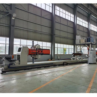 Sistemas de soldadura robótica FANUC para viga en H, tubo cuadrado y componentes de acero estructural equipados con posicionadores de anillo