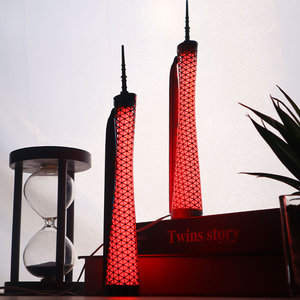 Statue de <span class=keywords><strong>tour</strong></span> de Canton personnalisée modèle vintage en métal avec lumière LED décoration de la maison <span class=keywords><strong>visite</strong></span> de souvenirs modèle de <span class=keywords><strong>tour</strong></span> de Guangzhou en alliage de petite taille - Product Image 5