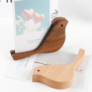 ที่ใส่ปฏิทินไม้รูปทรงนกสุดสร้างสรรค์เมนูตั้งโต๊ะทำจากไม้ - Product Image 3