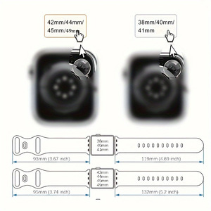 Bracelet de montre en silicone double, gravé au laser, château <span class=keywords><strong>Mickey</strong></span>, pour bracelet de montre <span class=keywords><strong>Apple</strong></span>, pour <span class=keywords><strong>Apple</strong></span> <span class=keywords><strong>Watch</strong></span> Series 11 10 9 8 7 6 5 4 3 SE Ultra 2 - Product Image 5