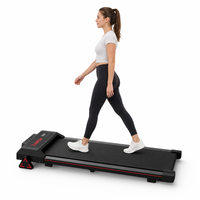 Tapis de marche avec inclinaison manuelle, favorise la combustion des graisses, brûle plus de graisse que la marche à plat, moteur silencieux, tapis de course sous le bureau, utilisation à domicile pour le fitness