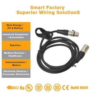 Industriële M8 M12 waterdichte sensor- en encoderbedrading met RS485-communicatie voor camera-bewegingscontrolesystemen - Product Image 3