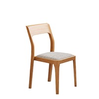 Chaise de salle à manger empilable en bois massif de style nordique, tabouret de loisirs, chaise à dossier pour restaurant et maison, chaise de table à manger moderne et simple