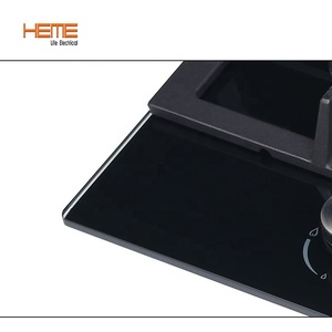 Electronic Ignition 3-Burner Gas <b>Stove</b> with Tempered Glass Top Surface for Cooker - Product Image 4