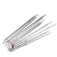 Pipettes sérologiques jetables Sorfa pour la manipulation des liquides, 50 ml, pipettes de transfert en plastique