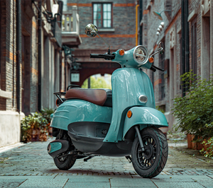 Moped électrique classique Yadea EEC 72V 40AH 3000W, style rétro, scooter électrique vintage, moto - Product Image 3