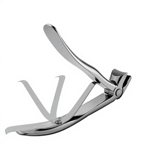 Coupe-ongles en acier inoxydable, à grande ouverture incurvée, résistant aux bris, pour salon et usage domestique - Product Image 3
