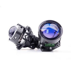 Ống kính đèn chiếu LED 130W 3 inch bán buôn nhà máy, không phá hủy, hai bóng đèn, màu xanh dương, laser, Bi LED - Product Image 4