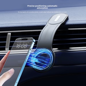 Trendy Nieuwe QR <span class=keywords><strong>DR</strong></span>-X01 15W Anti-Shake 360° Draaibare Stand Draadloze Autolader Pad Houder Flexibele Air Vent Bevestiging Elektronisch - Product Image 6