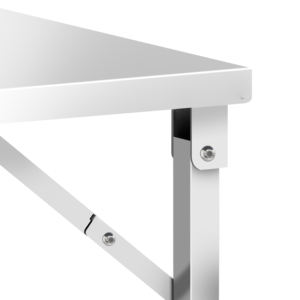 طاولة عمل قابلة للطي من الفولاذ المقاوم للصدأ محمولة بحجم مخصص من مواد عالية الجودة في المستودعات - Product Image 6