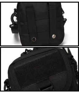 Bolso Bandolera Táctico Impermeable y Duradero de Material Oxford, con Cierre de Cremallera y Diseño de Camuflaje - Product Image 6