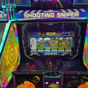 Machine d'arcade de tir Sniper 2 joueurs, jeu à double pistolet à monnayeur avec éclairage LED pour lieux de divertissement commerciaux intérieurs - Product Image 6