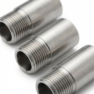 Protótipo OEM de Peças Rosqueadas: Eixo, Tubo, Niple, Luva, Pequeno Torno para Torneamento, Alumínio, Titânio, Aço Inoxidável de Precisão, Usinagem CNC - Product Image 2
