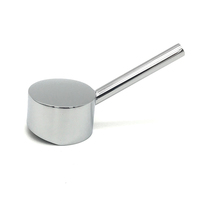 Poignée de robinet de remplacement en alliage de zinc chromé, monocommande pour lavabo, évier de cuisine, mitigeur, design moderne