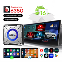 YolanAuto 5G Qualcomm 6350 AI Box untuk Antarmuka Video Multimedia BMW Wireless CarPlay Android Auto Netflix YouTube Disney+ 8+128