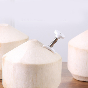 Herramienta para pelar cocos, removedor de pulpa de coco de plástico, cortador de coco lavable, cuchillo suave para coco, herramientas para frutas - Product Image 4