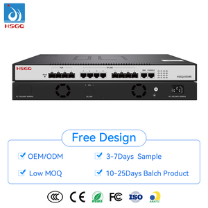 HSGQ-XE04R มินิ4-พอร์ต GPON EPON OLT ประสิทธิภาพสูงกิกะบิตอีเธอร์เน็ต PON OLT ที่มีความสูงของ1U สำหรับเครือข่ายแลนแบบมีสาย ftx - Product Image 1