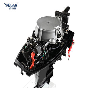 Motor Fueraborda 20HP 2 Tiempos AIQIDI Control Trasero De Poco Ruido Con Certificados CE Motor Fueraborda Con mango De Timon - Product Image 5