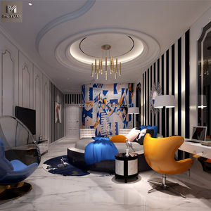 Juegos de Dormitorio de Hotel de Diseño Moderno Personalizados, Muebles de Habitación de Hotel de Lujo de 5 Estrellas con Cama y Colchón, Muebles de Hostelería - Product Image 4