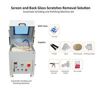 Machine portable de polissage et de rectification pour l'élimination des rayures sur les écrans de téléphone (avant et arrière) pour des réparations efficaces