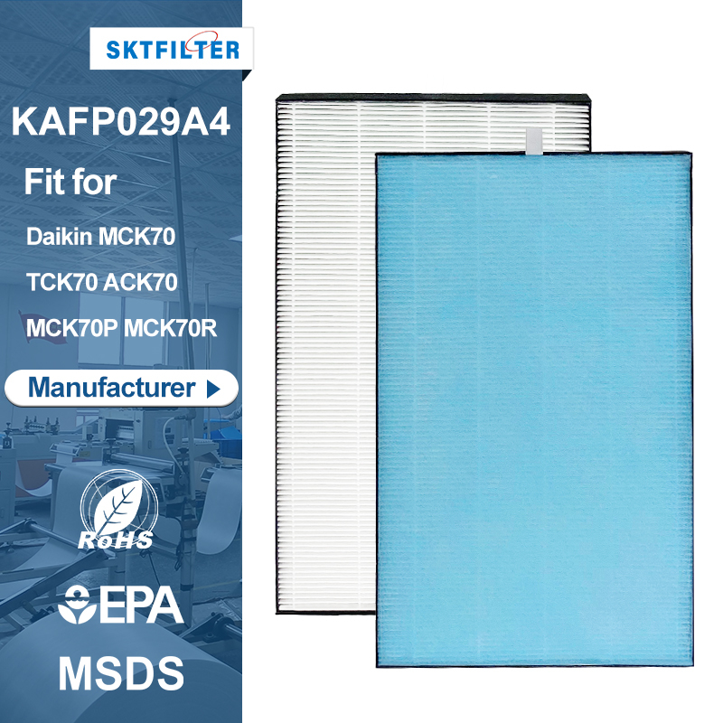 Запасные части для воздухоочистителя KAFP029A4 DAIKIN H13 Hepa фильтр для воздухоочистителей Daikin MCK70 TCK70 ACK70 MCK70P MCK70R