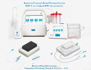 Equipo médico para el cuidado de heridas, bomba de succión de vacío NPWT, dispositivo VAC, tres modos de terapia, máquina de terapia de heridas con presión negativa - Product Image 3