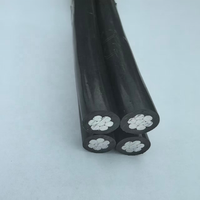 Câble d'alimentation aérien en aluminium gainé XLPE 600/1000V ABC 16mm2 25mm2 35mm2 50mm2 70mm2