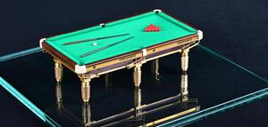 Miniature Billiard Table Model Desktop Pool Table Toy Collectible Home Office Decoration Small <strong>Snooker</strong> Table <strong>Gift</strong> TP-M905 - Product Image 2