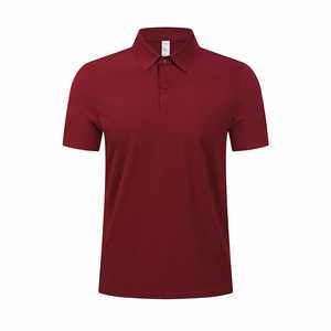 Polo en mélange coton modal, anti-humidité, coupe ample, pour uniformes d'entreprise d'été - Product Image 3