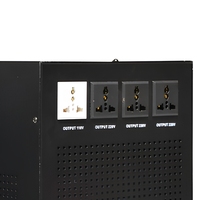Stabilizer Tegangan Otomatis Penuh 5KVA Satu Fasa dengan Teknologi Gulungan Tembaga SVC Layar LCD Model TND