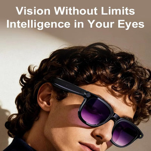 Lunettes Meta B1 AI : Lunettes de soleil intelligentes avec <span class=keywords><strong>traduction</strong></span> en temps réel, résolution 4K, commande vocale, chargement magnétique, IPX-6 - Product Image 1