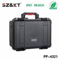 Wholesale Price Telescope Hard PP Plastic Case IP67 Waterproof IK10 Shockproof Optics Equipment Storage Box with Pre-cut Foam