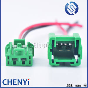 ตัวเชื่อมต่อมอเตอร์สำหรับเครื่องเป่าลมในรถ2ขาสีเขียวตัวต้านทานพัดลมสำหรับ Tiida Sylphy Teana Citroen C3 C2 Peugeot CLIO 3 Megane - Product Image 5