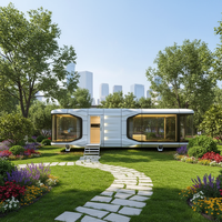 Capsule spatiale personnalisable multi-tailles, adaptée aux sites touristiques, aux campings ou à une utilisation comme magasin