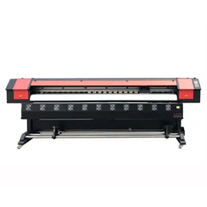 Dx5/Dx7/Xp600 Digital Inkjet Eco ตัวทำละลายผ้าใบการพิมพ์ Plotter ราคา