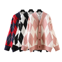 Pull cardigans tricoté en laine décontracté de haute qualité pour femmes Cardigan ajusté personnalisé pour pull pour femmes